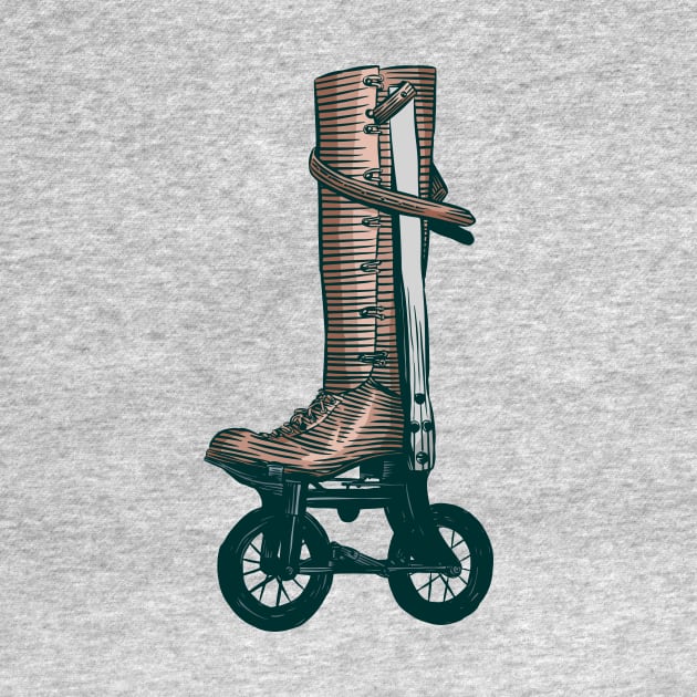 Boot Roller Skate by jafaris